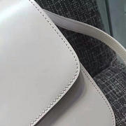 Celine Leather Classic Silver White - 24cm x 18cm x 6cm  - 5