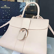 DELVAUX | pale pink mini brillant satchel  - 3