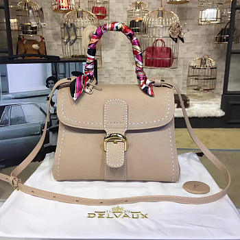 DELVAUX | mm brillant satchel apricot 1495