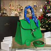 delvaux-humour-mm-brillant-satchelmm brillant satchel emerald green 1508 - 5
