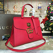 gucci gg marmont leather tote bag 2245 - 3