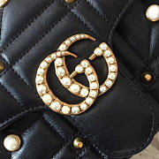 gucci marmont bag black 2645 - 3