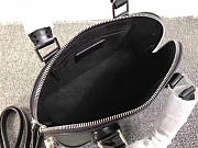 Louis Vuitton Supreme Domed Satchel Black- M40301 - 25x19x12cm - 2