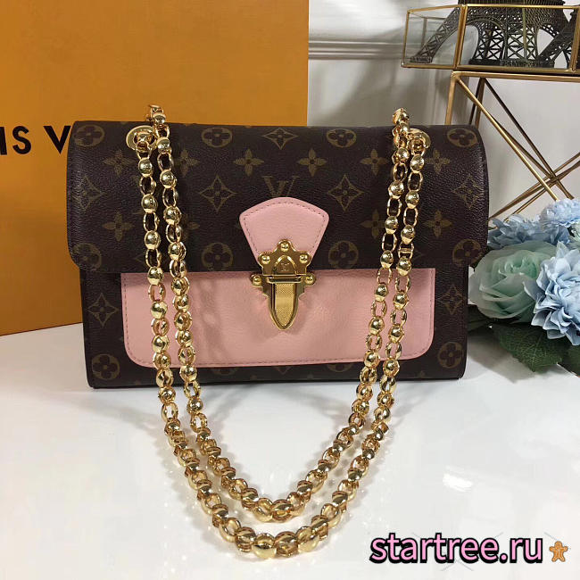  Louis Vuitton Victoire Pink - 26cm*17cm*9cm - 1