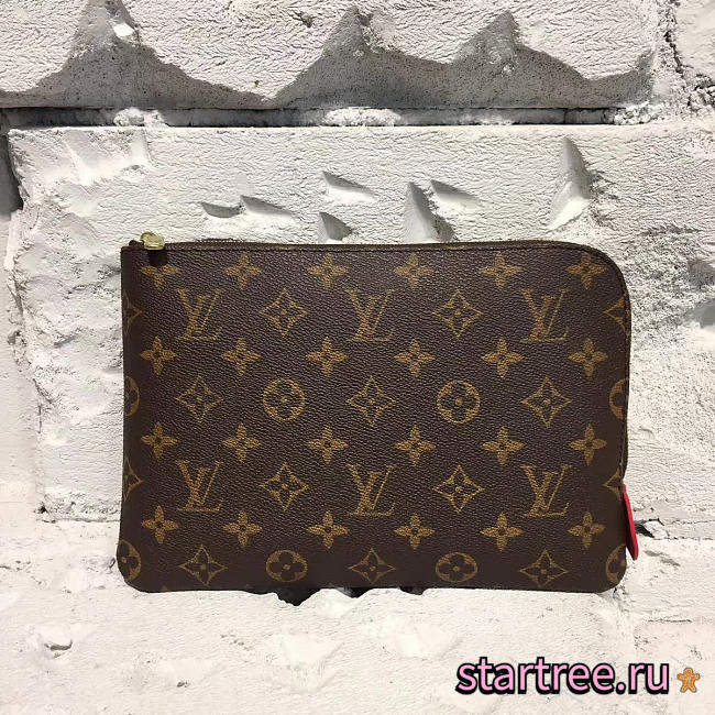  louis vuitton leather CohotBag  clutch bag 3726 - 1