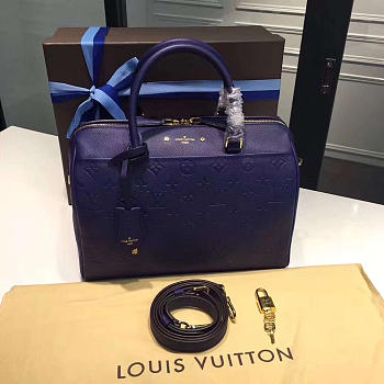 Louis Vuitton speedy 30 blue 3804