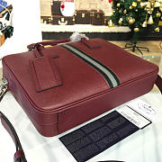 Prada leather briefcase 4217 - 5