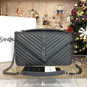 ysl monogram college gray CohotBag 4781