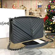 ysl monogram college gray CohotBag 4781 - 5