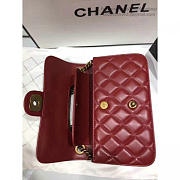 chanel quilted calfskin perfect edge bag red gold CohotBag a14041 vs09015 - 3