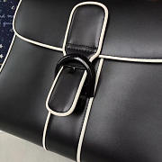 DELVAUX | mm brillant satchel smooth leather black 1466 - 3