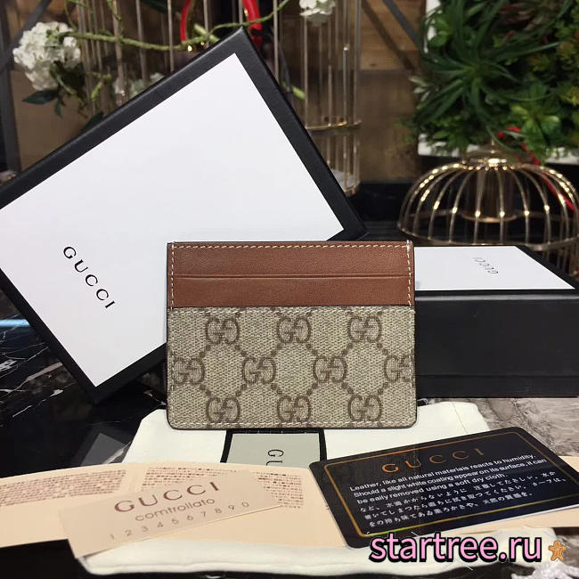 gucci gg leather card holder CohotBag 08 - 1