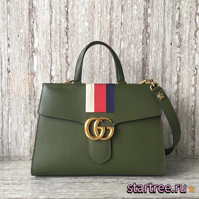 gucci marmont handbag dark green 2637 - 1