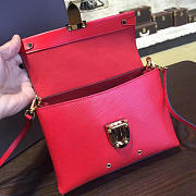 Louis Vuitton one handle flap bag pm red 3297 - 4