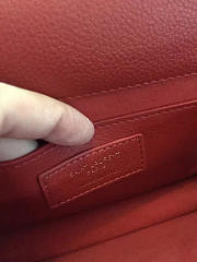 YSL Medium Sunset Bag Grained Leather - 22cm x 16cm x 8cm - 3