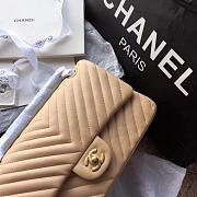 Chanel Classic Handbag Beige  - 6