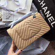 Chanel Classic Handbag Beige  - 4