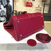 DELVAUX | mm brillant satchel red 1478 - 3