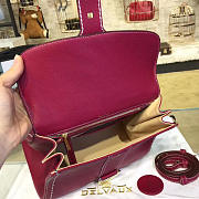 DELVAUX | mm brillant satchel red 1478 - 6