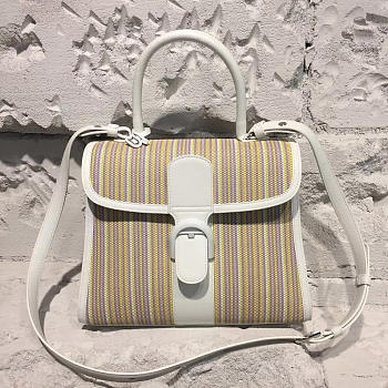 DELVAUX | woven mm brillant satchel 