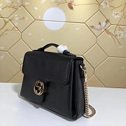 gucci gg flap shoulder bag on chain black CohotBag 5103032 - 6