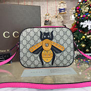 gucci gg supreme bee shoulder bag CohotBag - 1