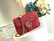 gucci marmont bag red 2639 - 6