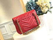 gucci marmont bag red 2639 - 5