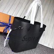 Louis Vuitton Supreme Shoulder Bag Black- M40882 - 32x29x17cm - 4