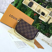Louis Vuitton Mini Pochette Accessoires Chain - 15cm x 2.5cm x 9cm - 1