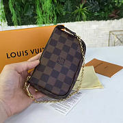 Louis Vuitton Mini Pochette Accessoires Chain - 15cm x 2.5cm x 9cm - 5