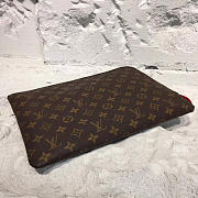  louis vuitton leather CohotBag  clutch bag 3724 - 3