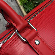 Louis Vuitton x Supreme Keepall Bandouliere Epi 45 Red - 4