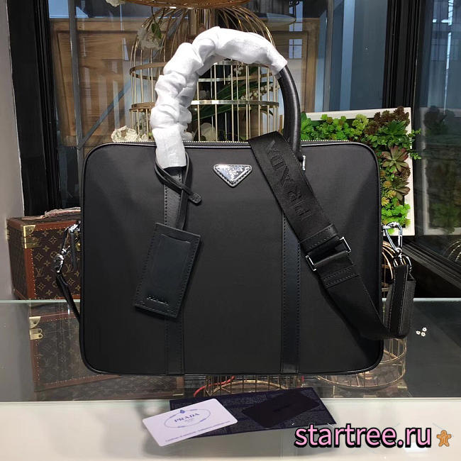 Prada nylon briefcase 4192 - 1