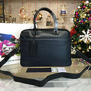 Prada leather briefcase 4199 - 2