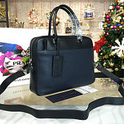 Prada leather briefcase 4199 - 3