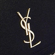 ysl monogram kate grain de poudre embossed leather CohotBag 4755 - 3