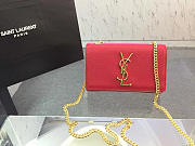 ysl monogram kate grain de poudre embossed leather CohotBag 4990 - 1