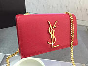 ysl monogram kate grain de poudre embossed leather CohotBag 4990 - 2