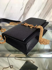 YSL Monogram Kate Gold Tassel In Grain - 19cm x 12.5cm x 3.5cm - 2