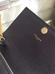 YSL Monogram Kate Gold Tassel In Grain - 19cm x 12.5cm x 3.5cm - 6