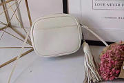 YSL |  Monogram Blogger White  - 4