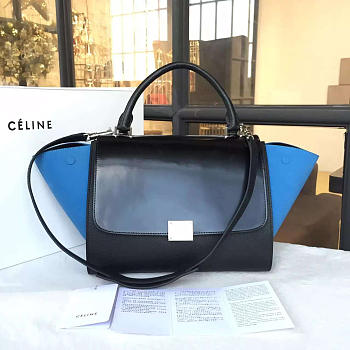 Celine Trapeze Leather Handbag - 30cm x 24cmx 14cm