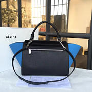 Celine Trapeze Leather Handbag - 30cm x 24cmx 14cm - 4