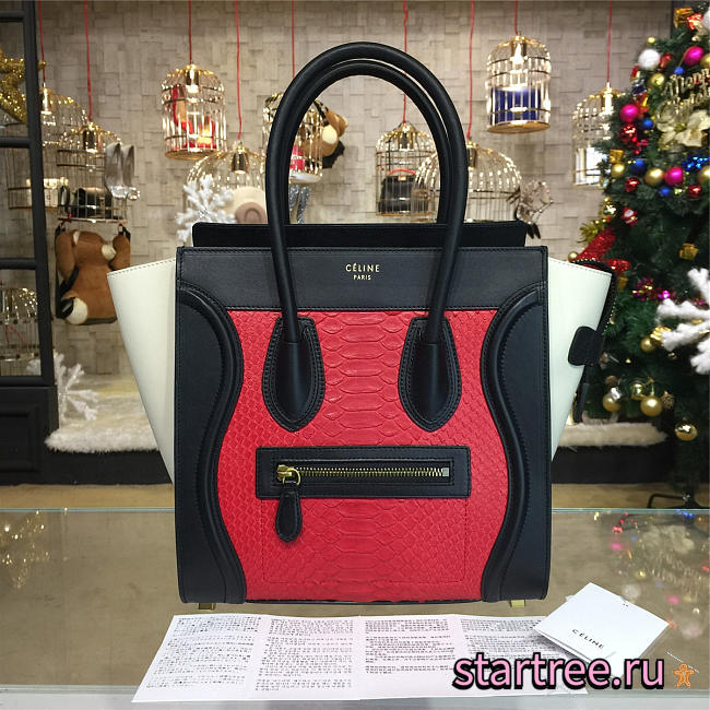 CohotBag celine leather micro luggage z1069 - 1