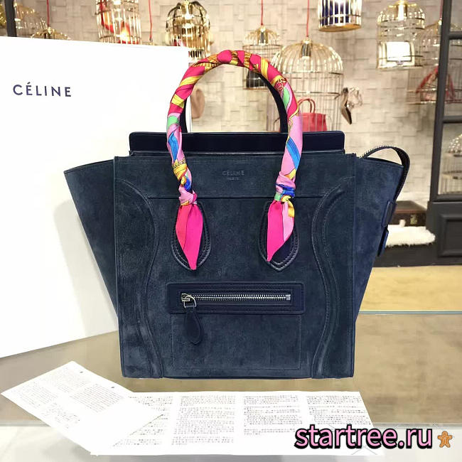 CohotBag celine leather micro luggage z1073 - 1