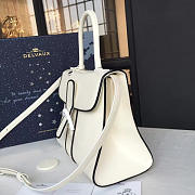 DELVAUX | mini brillant satchel smooth leather white 1469 - 5