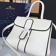 DELVAUX | mini brillant satchel smooth leather white 1469 - 2