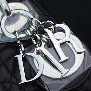 Dior Lady Mini Black - 17cm x 7.5cm x 15cm - 2
