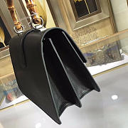 Gucci dionysus medium top handle bag black leather  - 6